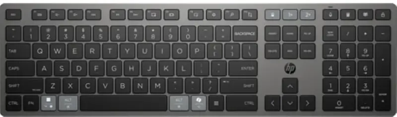 HP 720 Dual-Mode Draadloos Toetsenbord QWERTY