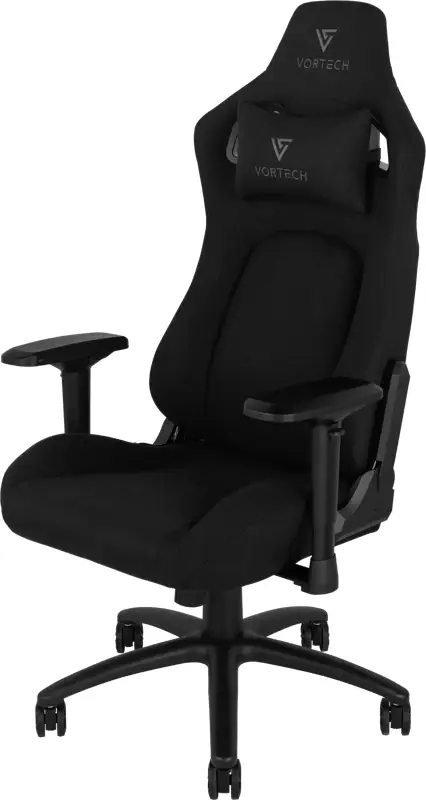 Vortech Pro Gamestoel Zwart