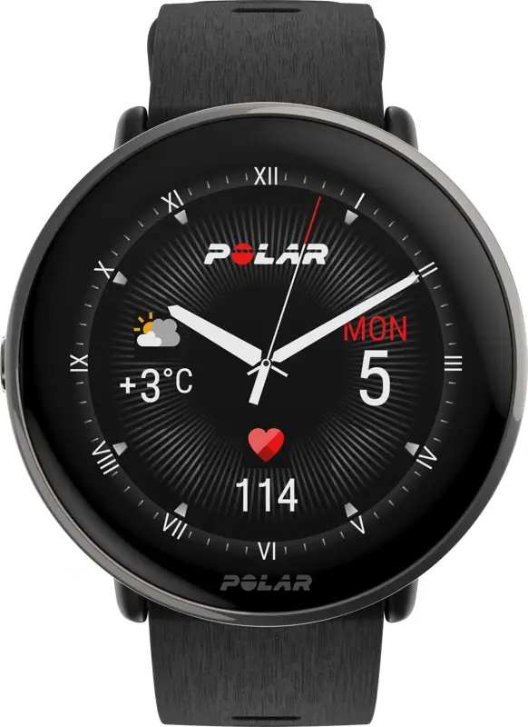 Polar Ignite 3 Titanium/Zwart