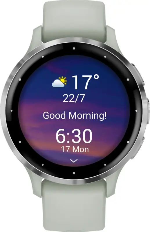Garmin Venu 3S Zilver/Groen