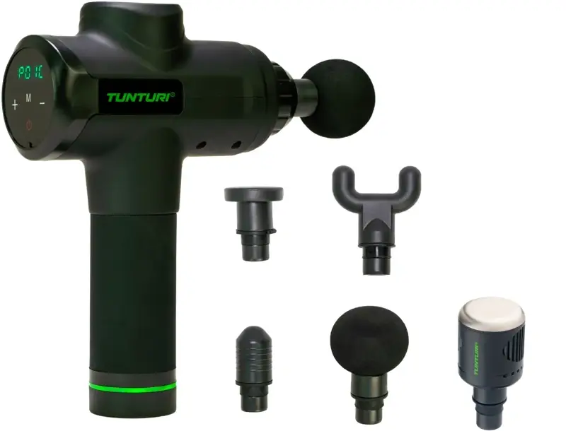 Tunturi Massage Gun + Massagekop Warm en Koel