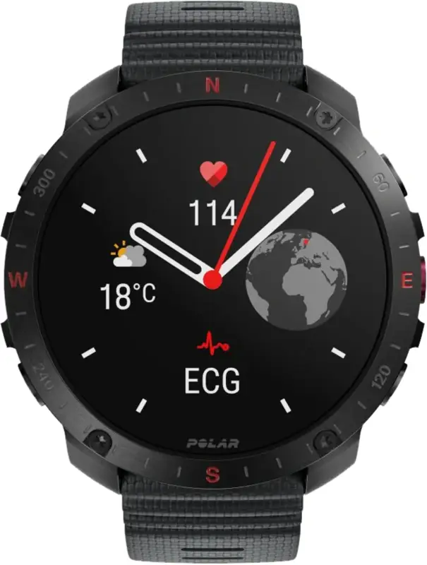Polar Grit X 2 Pro Zwart
