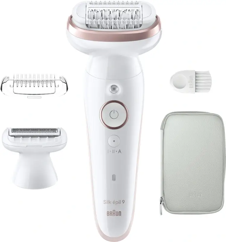 Braun Silk·épil 9 9-030 Wit/Flamingo