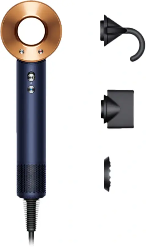 Dyson Supersonic Straight + Wavy Prussian Blue