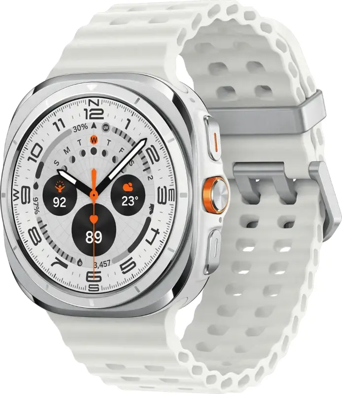Samsung Galaxy Watch Ultra (2025) 4G Titanium Wit 47mm