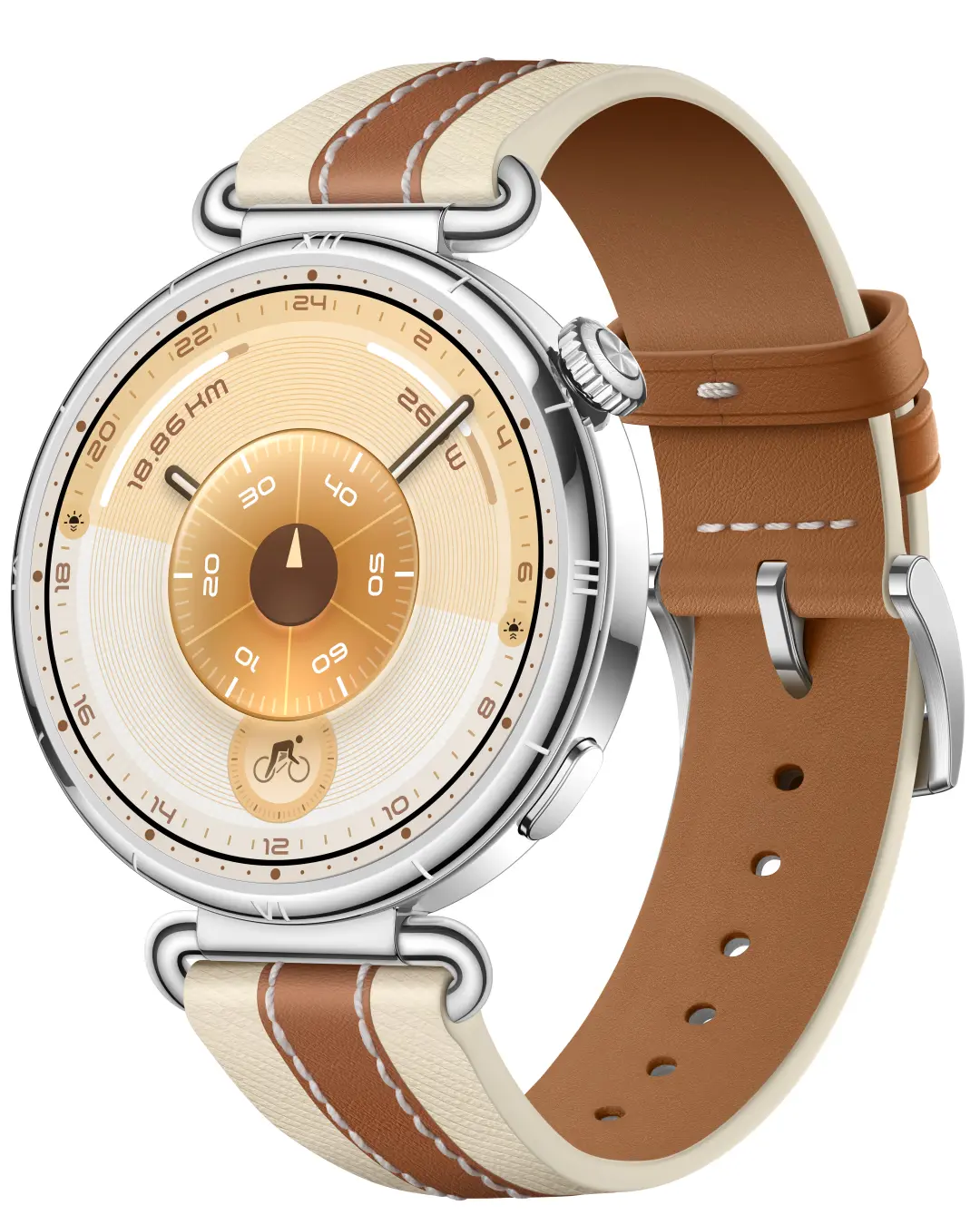 Huawei Watch GT 6 41 mm Zilver/Bruin