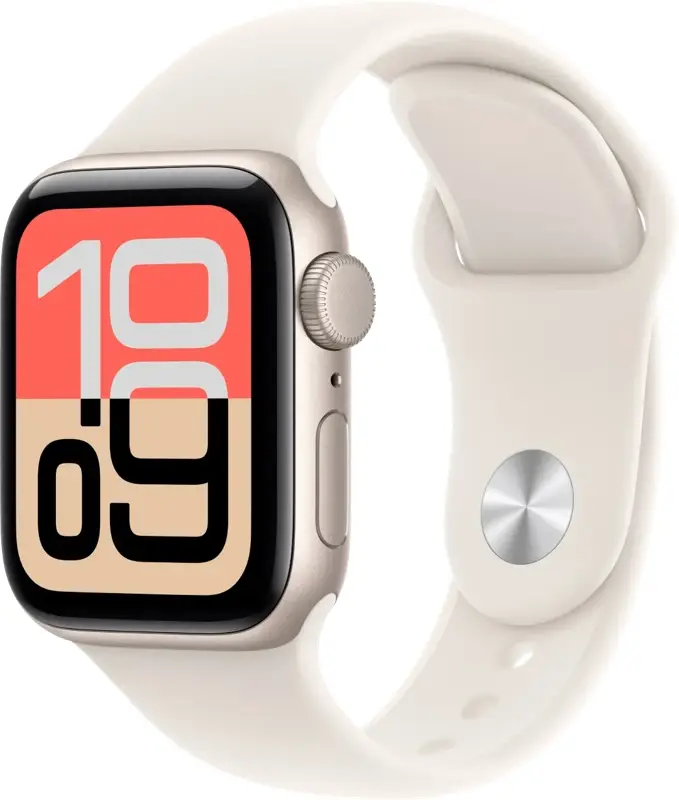 Apple Watch SE 3 40mm Starlight Sportband S/M
