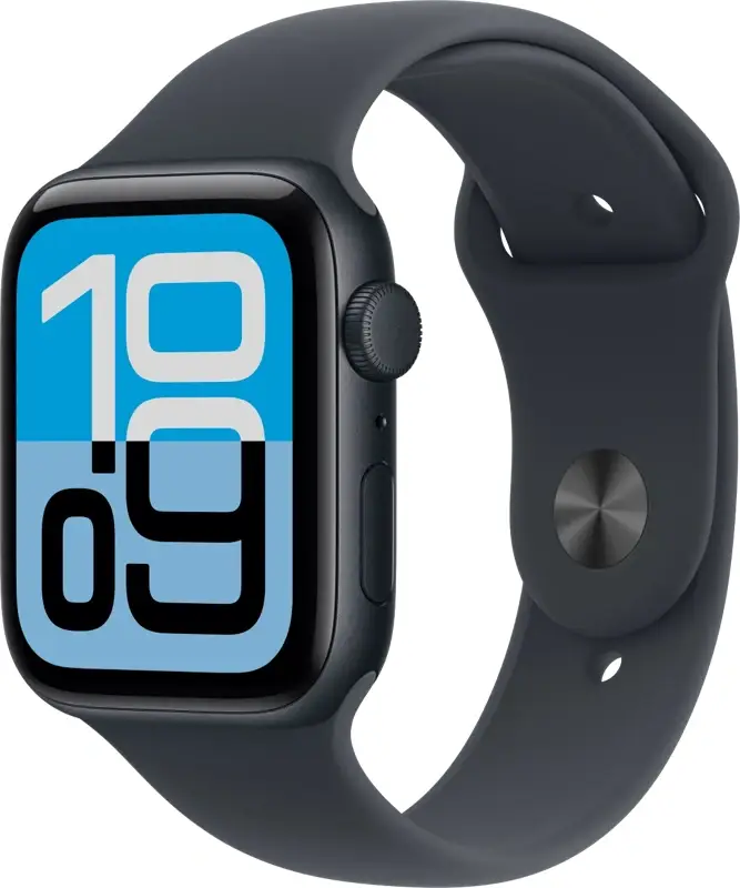 Apple Watch SE 3 44mm Midnight Sportband M/L