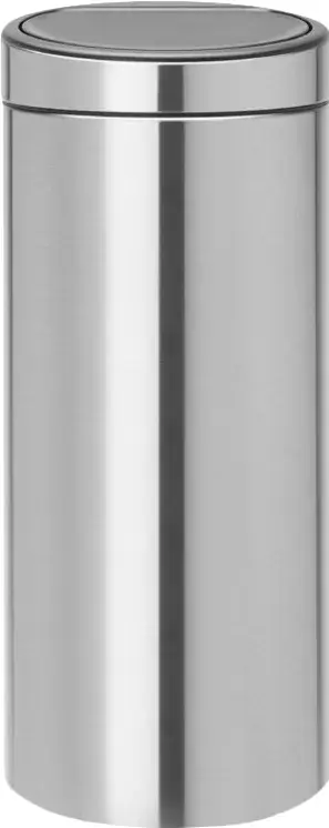 Brabantia Touch Bin 30 Liter Matt Steel Fingerprint Proof