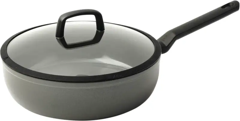 BK Balans Hapjespan met deksel 28 cm Grijs
