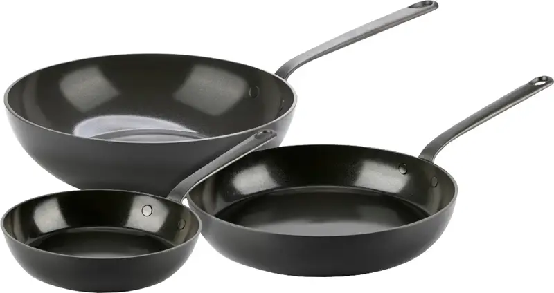 GreenPan Craft Koekenpannenset 20 + 28 cm + Wokpan 28 cm
