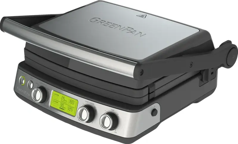 GreenPan Elite Contactgrill Zwart