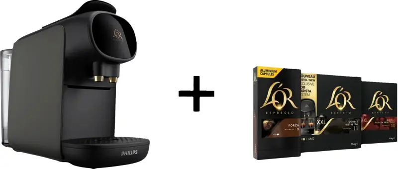 Philips L`OR Barista Sublime LM9012/23 Grijs met koffiecups