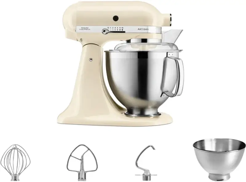 KitchenAid 5KSM185PSEAC Amandelwit