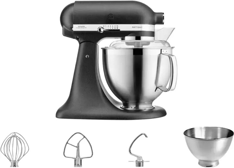 KitchenAid 5KSM185PSEBK Vulkaanzwart