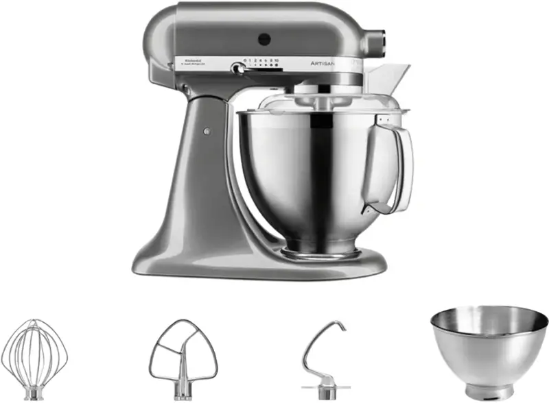 KitchenAid 5KSM185PSEMS Tingrijs