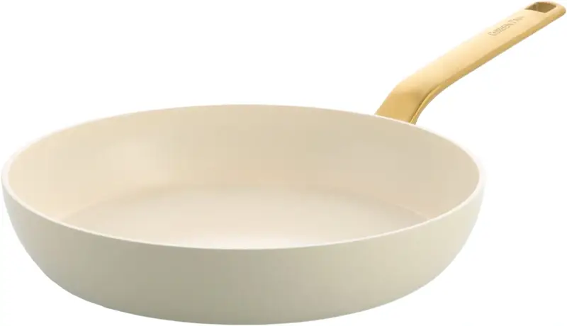 Greenpan Evolution koekenpan 28 cm Cream White