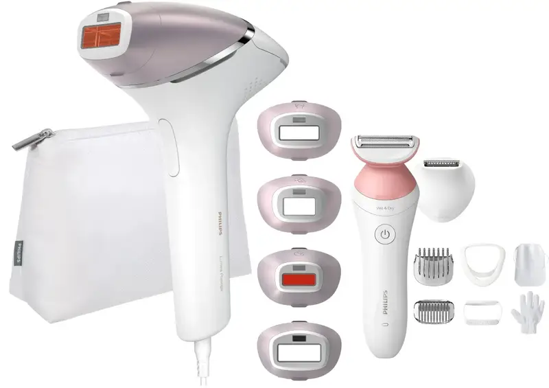 Philips Lumea IPL 8000 Series BRI947/00 + Philips BRL146/00 ladyshave