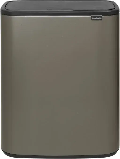 Brabantia Bo Touch Bin 2 x 30 Liter Platinum