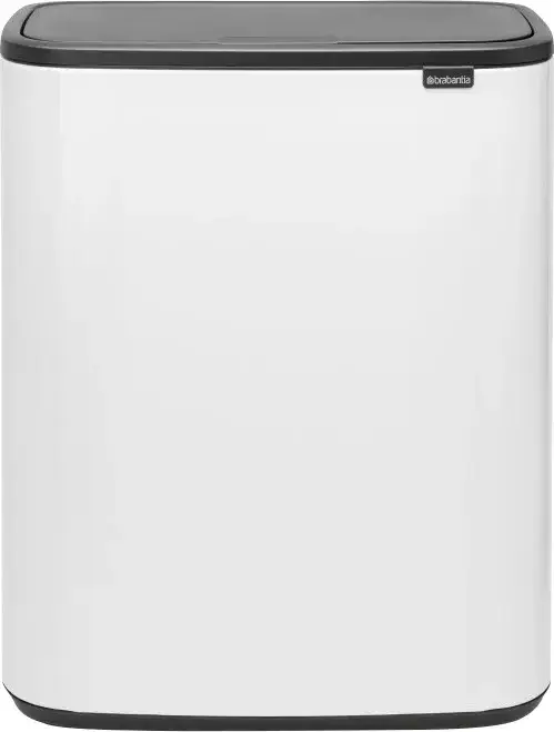 Brabantia Bo Touch Bin 60 Liter White