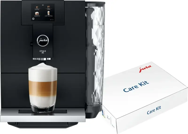 JURA ENA 8 Full Metropolitan Black (EC) + Onderhoudspakket
