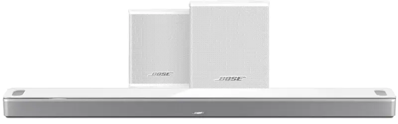 Bose Smart Ultra Soundbar Wit + Bose Surround Speakers Wit