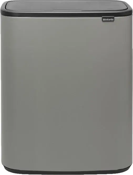 Brabantia Bo Touch Bin 60 Liter Mineral Concrete Grey