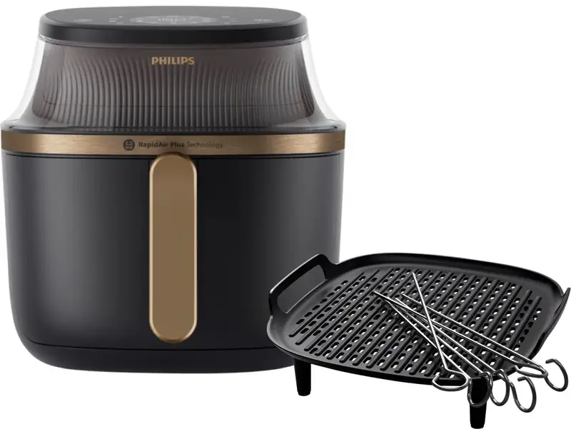 Philips Airfryer XXL 3000 Serie NA342/00 + Grillkit