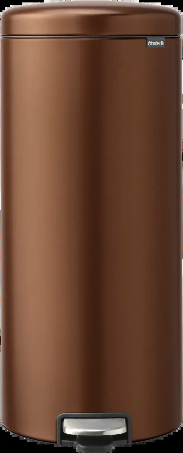 Brabantia NewIcon Pedaalemmer 30 liter Warm Bronze