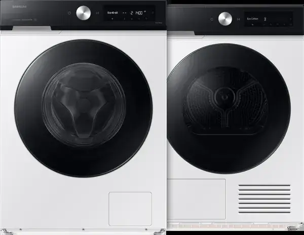 Samsung WW90DB7U94GE AI Wash + Samsung DV90DB7845GEU3 QuickDrive