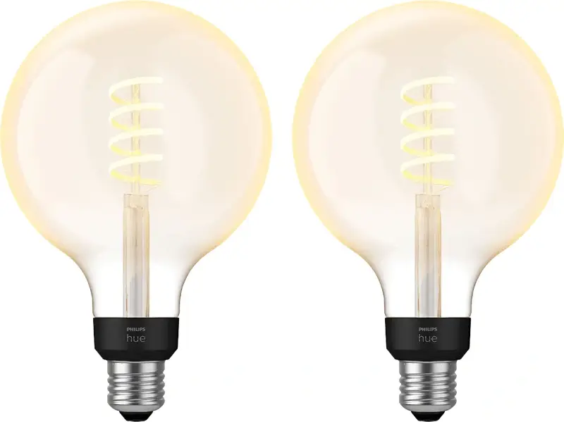 Philips Hue Filament White Ambiance Globe XL 2-pack