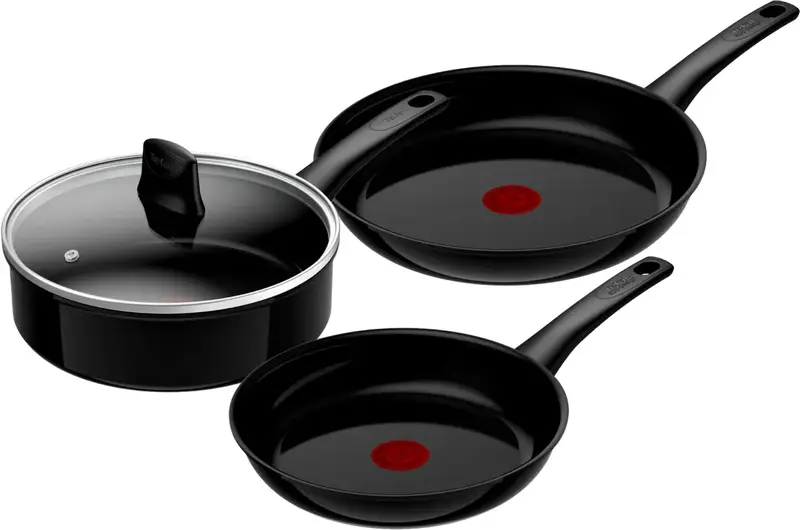 Tefal Renew On Keramische koekenpannenset 24 + 28 cm + Hapjespan 24 cm