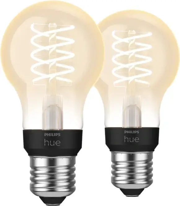 Philips Hue Filamentlamp White Standaard E27 - 2023 - 2-pack