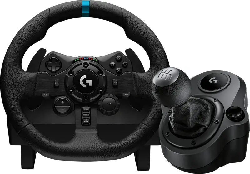 Logitech G923 TRUEFORCE PlayStation & PC + Driving Force Shifter