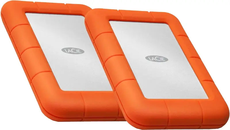 LaCie Rugged USB-C 2TB - Duo pack