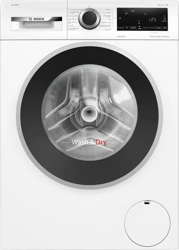 Bosch WNG254A7NL i-DOS - 10,5/6 kg