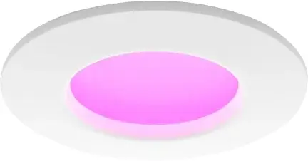 Philips Hue inbouwspot Slim - White and color - 90mm - wit