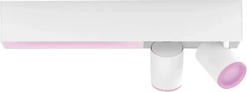 Philips Hue Centris Opbouwspot White and Color - Wit - Rechthoek - 2-spots