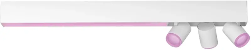 Philips Hue Centris Opbouwspot White and Color - Wit - Rechthoek - 3-spots