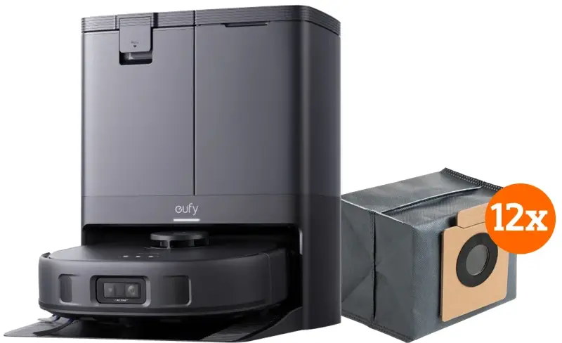 eufy X10 Pro Omni + 12 stofzakken