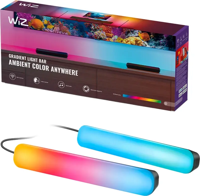 WiZ Gradient Light Bar 2-pack