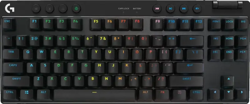Logitech G PRO X TKL Lightspeed Gaming Toetsenbord Qwerty Zwart