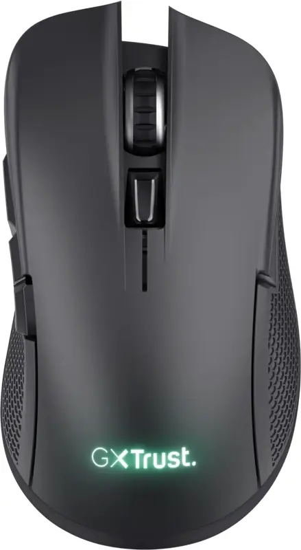 Trust GXT 923 Ybar Draadloze Gaming Muis Zwart
