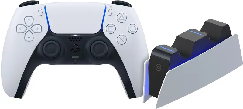 Sony PlayStation 5 DualSense Draadloze Controller + BlueBuilt oplaadstation