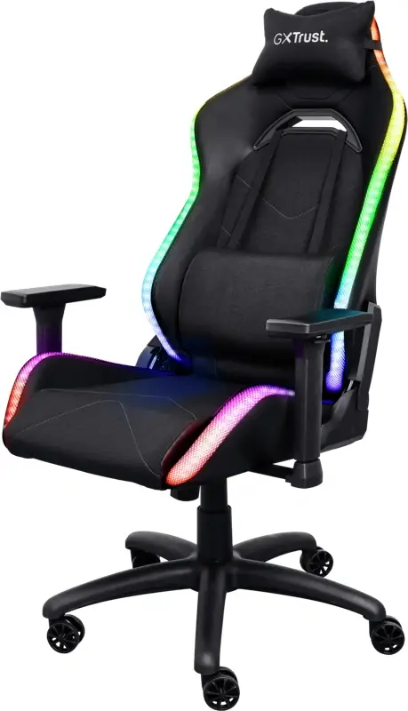 Trust GXT 719 Ruya RGB Gamestoel Zwart