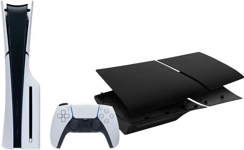 PlayStation 5 Slim Disc Edition + Covers Zwart