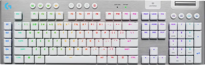 Logitech G915 X Lightspeed Wireless Gaming Toetsenbord Wit Qwerty