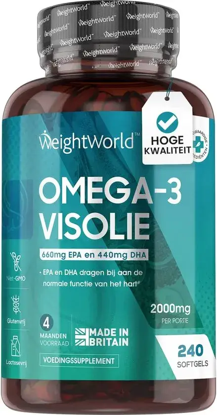 WeightWorld Omega-3 Visolie