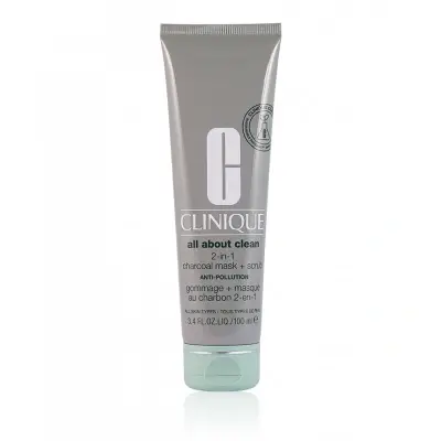 Clinique All About Clean 2-in-1 Charcoal Mask + Scrub 100 ml