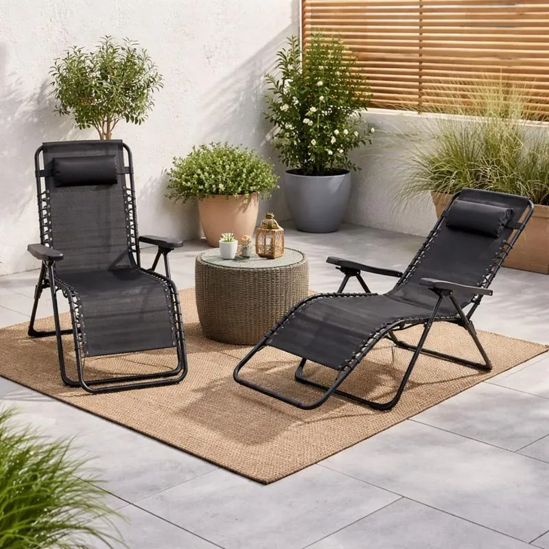 Luxe tuinstoel - set van 2